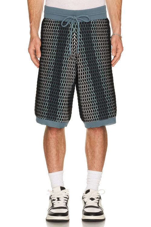 Amiri SHORTS STRIPED in Blau - Blue,Black. M also in S, L, XL/1X