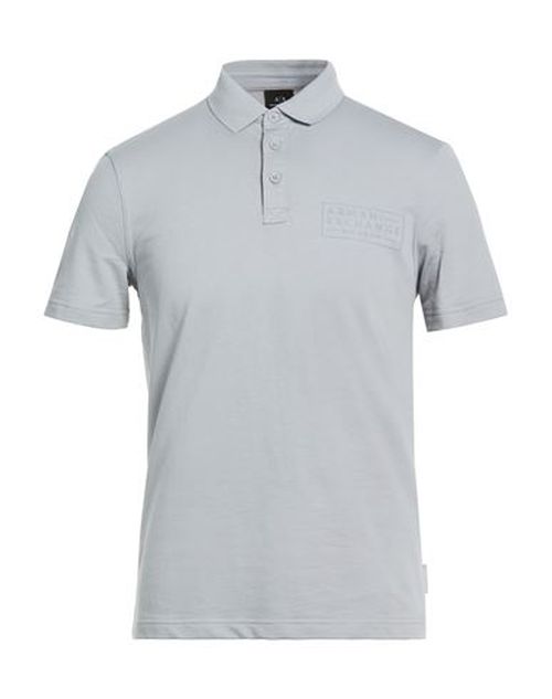 Man Polo shirt Light grey Size L Cotton