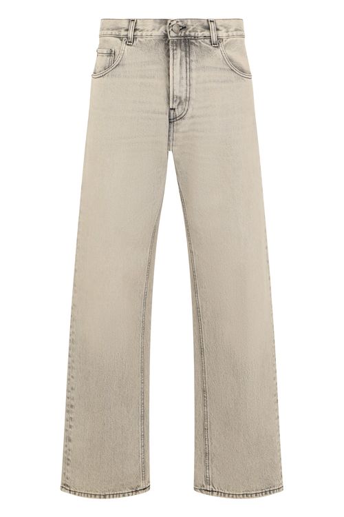 Loose Fit Straight Jeans for Women