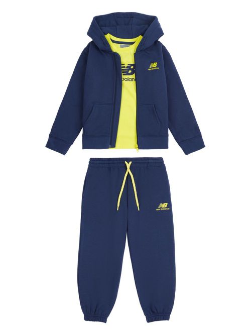 Logo-print tracksuit - Blue