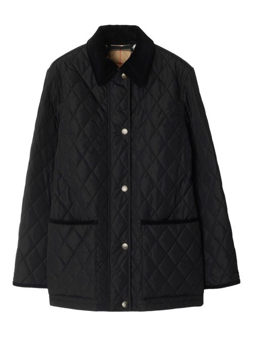Burberry quilted jacket - Black
