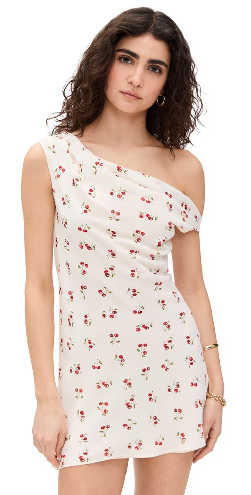 Reformation Kristine Dress Cherry Pit