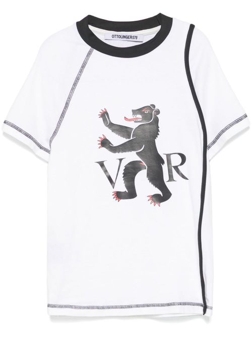 X 079 Damen The Bear T-Shirt - White