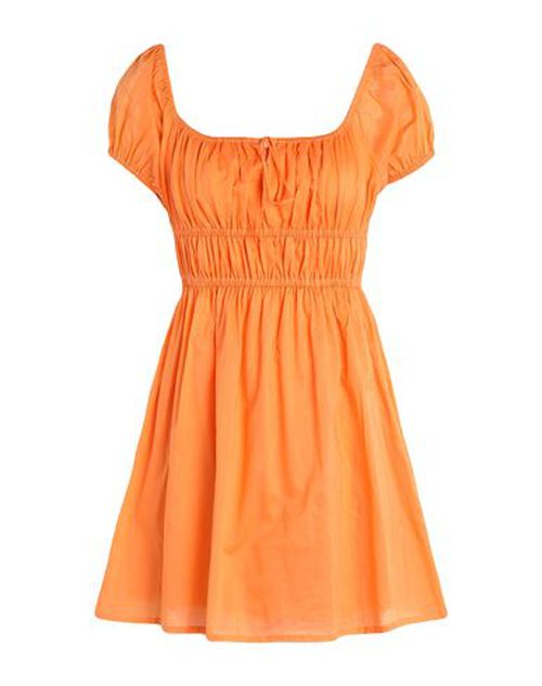 Viola Mini Dress Woman Short dress Orange