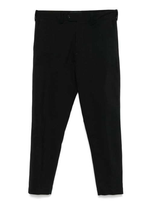 Adjustable-straps trousers - Black