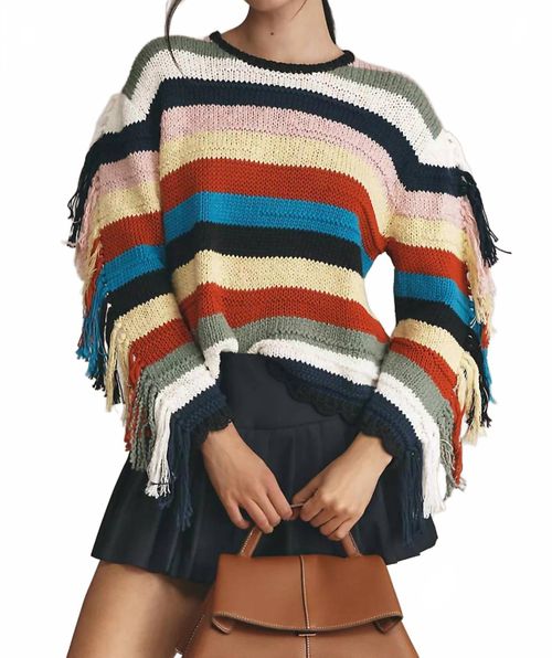 Marathi Crewneck Sweater In Multi