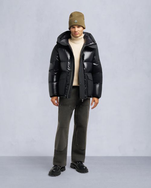 Moose Knuckles - Men's Briar 3q Down Puffer - Color: Black