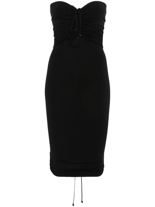- Fatal Draping Mini Dress