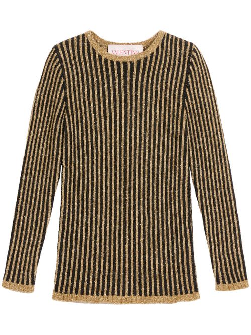 Lurex sweater - Black