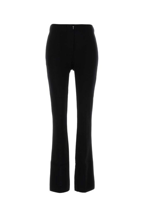 Black Viscose Blend Leggings