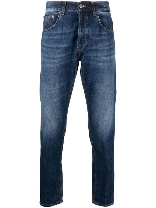 Mid-rise jeans - Blue