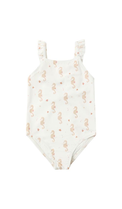 Rylee + Cru Positano One Piece in Ivory. 4-. Also -18M, 18-24