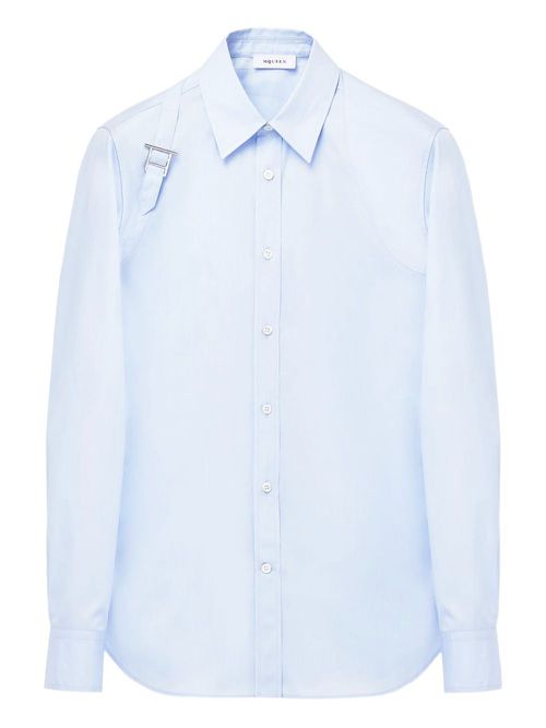 Alexander McQueen Harness shirt - Blue