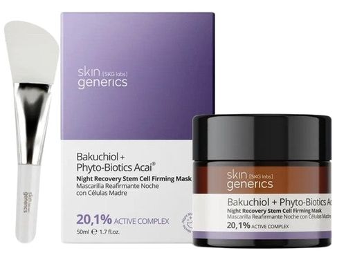 Maschera notte rassodante per il viso Skin Generics Bakuchiol+ Phyto-Biotics Acai Firming Night Mask