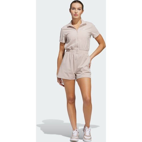 Adidas Performance Womens Go-To Romper - Brown - Large