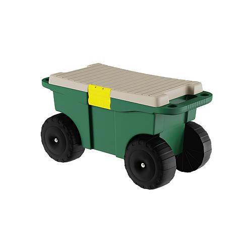 Garden Storage Wagon Cart with Seat