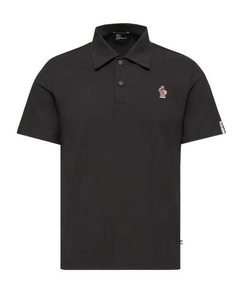 Grenoble Logo-Patch Short-Sleeved Polo Shirt