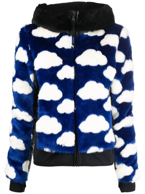 X JCC Teddy down jacket - White