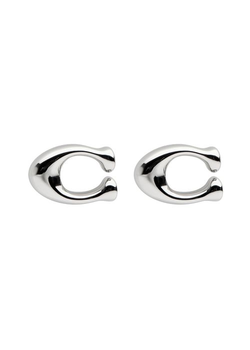 Logo Stud Earrings