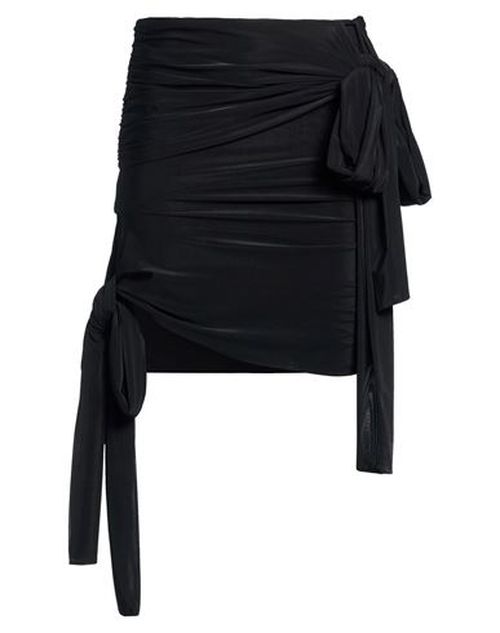 Woman Mini skirt Black Size 4 Polyamide, Elastane