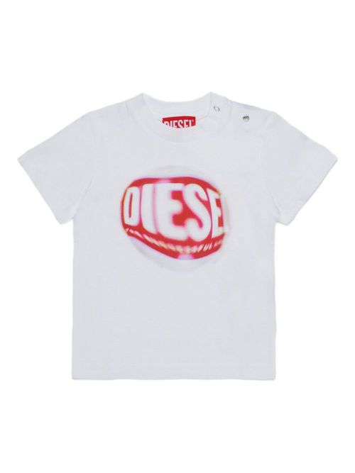 Diesel Kids Tajikb T-shirt - White
