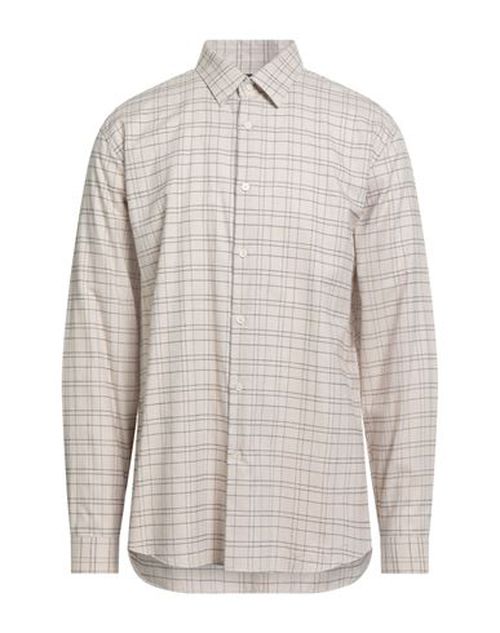 Man Shirt Beige Size XL Cotton