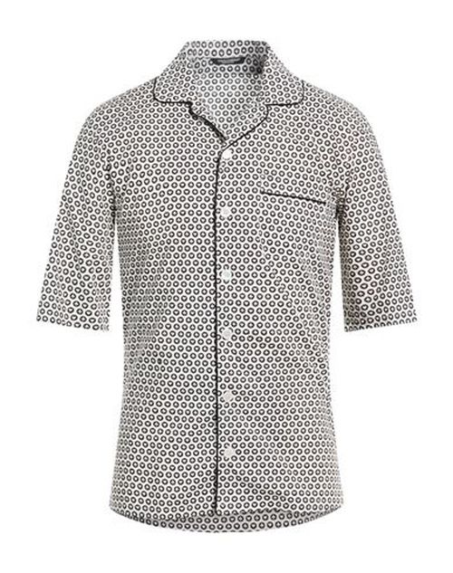 Man Shirt White Size 15 ½ Cotton, Silk
