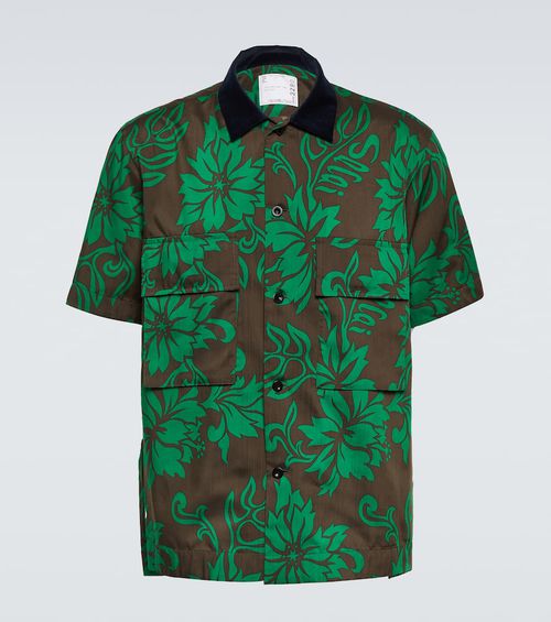Floral bowling shirt
