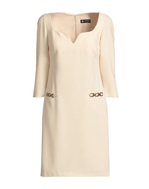 Camilla Milano Woman Mini dress Beige Size 6 Polyester, Elastane