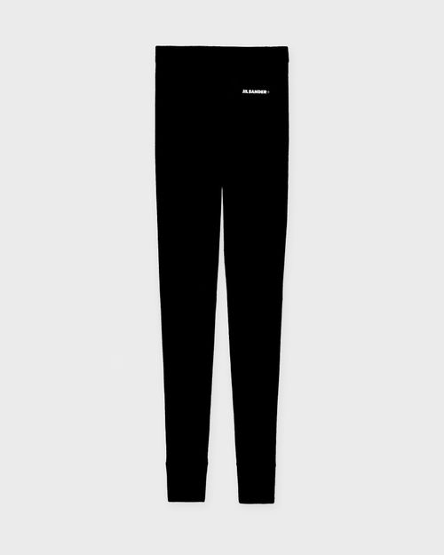 Jil Sander Leggings Logo Black
