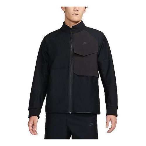 Men's Sportswear Dri-FIT Tech Pack Moisture Conduction Quick Dry Logo Casual Jacket Black