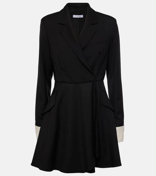 Sella virgin wool shirt dress
