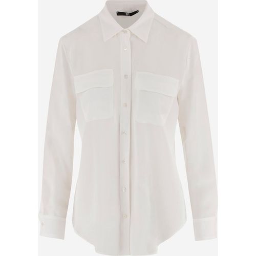 Chemise F.It en acétate et soie