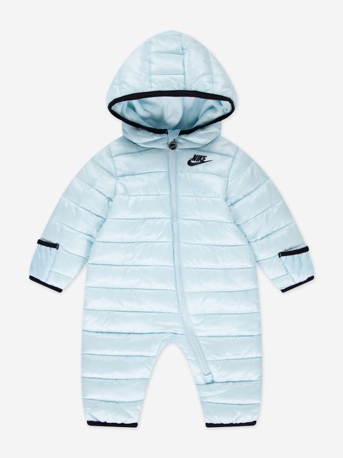 Baby Solid Snowsuit in Blue