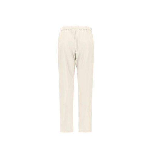 Polyester Trousers — White
