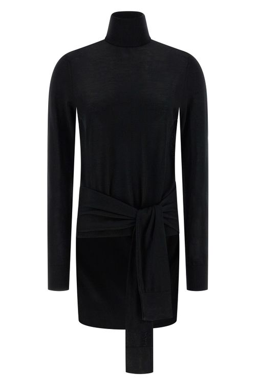 'Double-Sleeve' Turtleneck Sweater