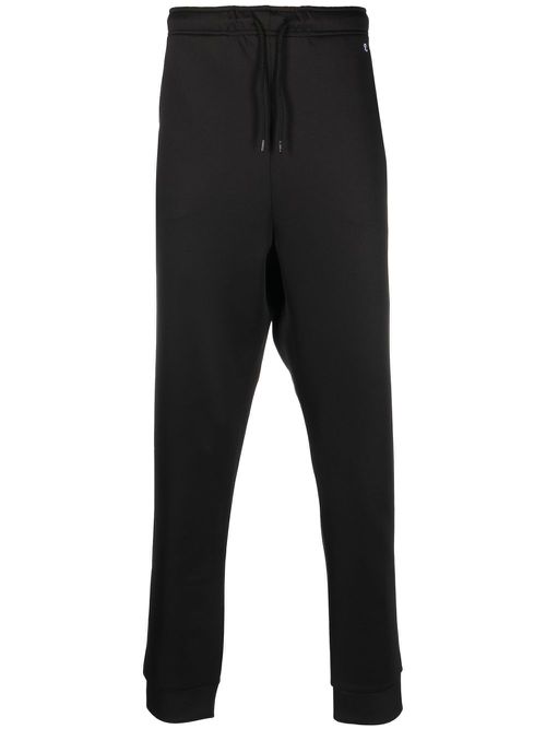 Tapered track pants - Black