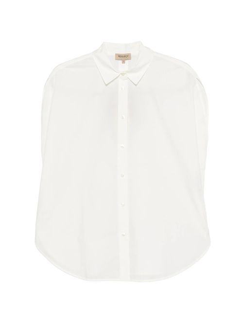 Oversized Sleeveless Cotton Poplin Shirt