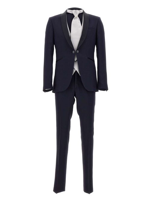 Carlo Pignatelli three-piece formal suit - Blue
