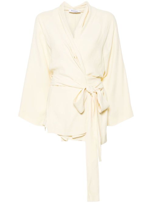 Tennessee wrap blouse - Yellow
