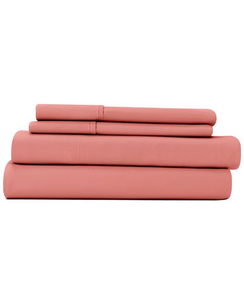 Premium Ultra Soft 4Pc Solid Bed Sheet Set