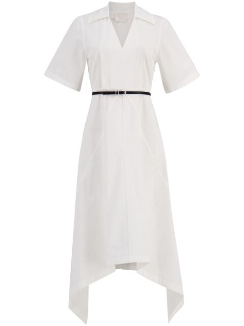 Cotton maxi dress - White