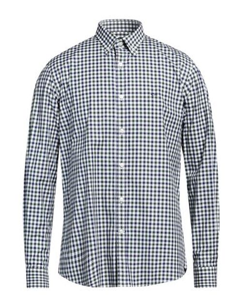 Man Shirt Midnight blue Size 16 Cotton