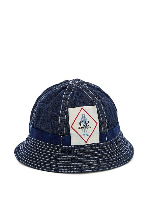 Denim bucket hat - Blue
