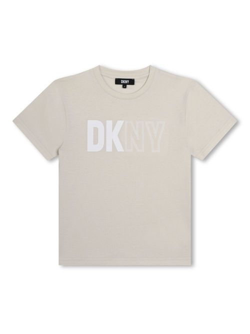 Logo-print cotton T-shirt - Neutrals