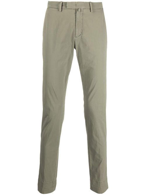 Slim-fit chino trousers - Green