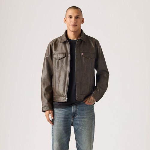 Faux eather Trucker Jacket