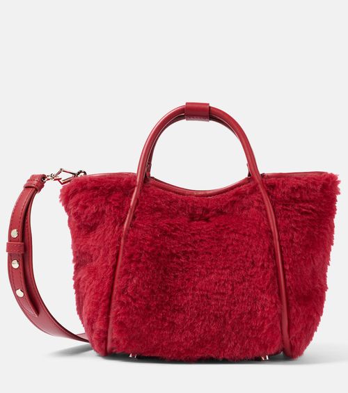 Marine Small teddy tote bag