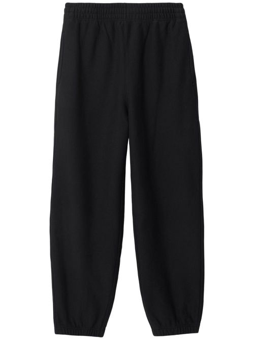 Equestrian Knight elasticated-waist track pants - Black