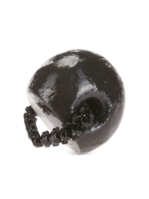 Beaded ring - Black